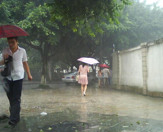 女人梦见下雨躲雨是什么意思