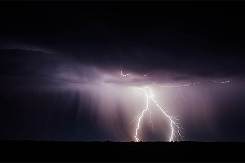 梦见电闪雷鸣狂风暴雨是什么意思?下大雪