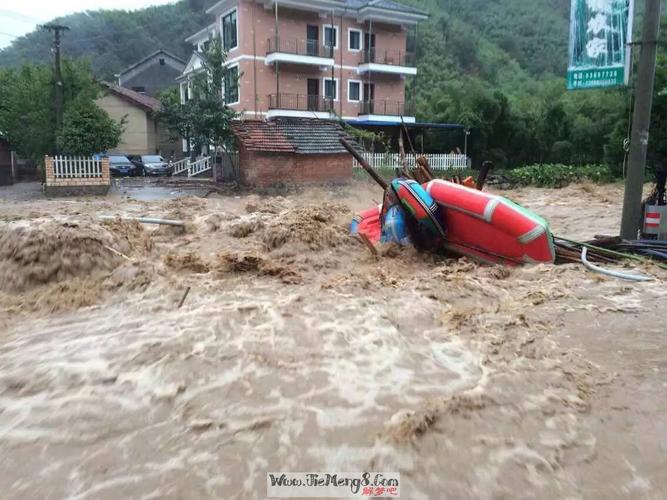 梦见洪水来了跑去屋顶上