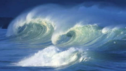 梦见波涛汹涌的大海,梦见凶猛的大海浪图2