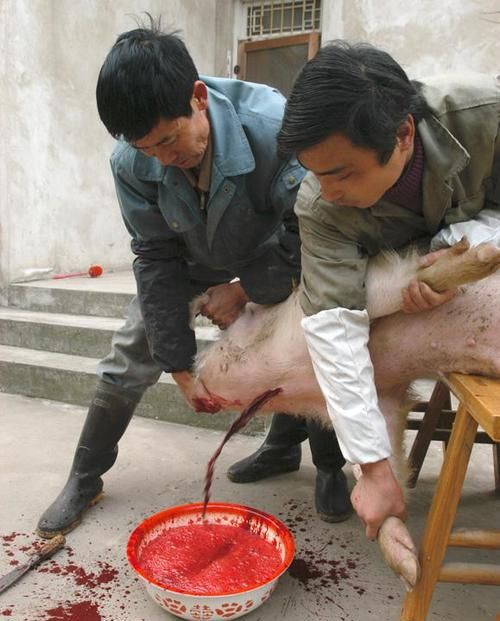 梦见亲戚家杀猪有很多肉
