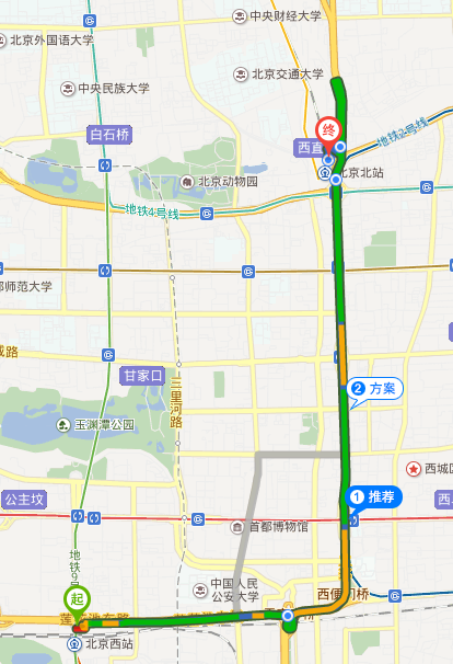 北京站到北京西站,北京站到北京西站距离多少乘车需多少时间