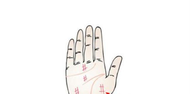 井字纹的形状有哪些，手掌的财运线正确图解 手中有井字纹图2