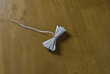 小白花怎么做 用纸,怎么折扫墓时用的小白花纸图22