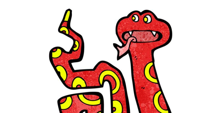 梦见红色的蛇什么意思图1