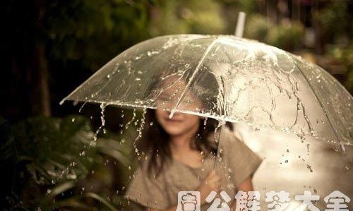 女人梦见下大雨打伞是什么预兆