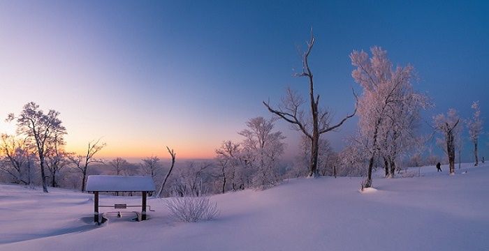 梦见厚厚的积雪中行走，梦见在雪中艰难行走是什么征兆图2