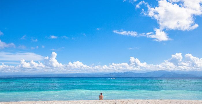 梦见在大海上游泳非常轻松，梦见兔子会游泳的种种预兆图1