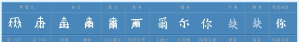 你字组词,你字怎么组词图1