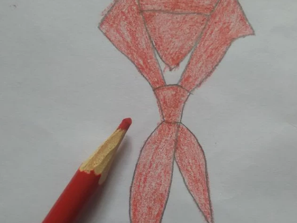 红领巾简笔画,红领巾怎么画简笔画 小学生图11