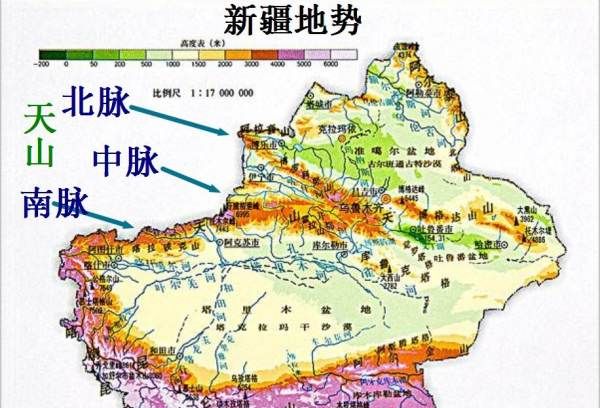 乌鲁木齐海拔高度,新疆各地海拔高度一览表图5