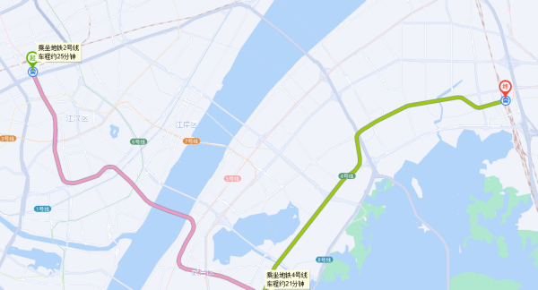 汉口火车站到武昌火车站,汉口火车站到武昌火车站坐几号地铁图4