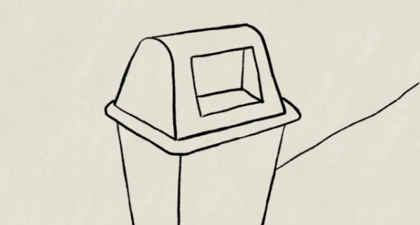 垃圾桶怎么画 卡通,六种垃圾桶怎么画图22