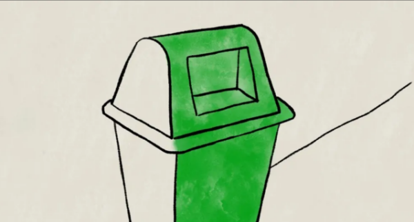 垃圾桶怎么画 卡通,六种垃圾桶怎么画图23