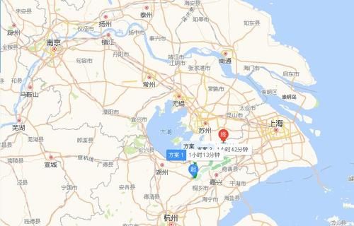 上海去乌镇的最佳线路图