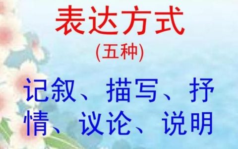 表达方式是什么,什么是表达方式